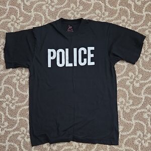 Police T-shirt - Large Unisex